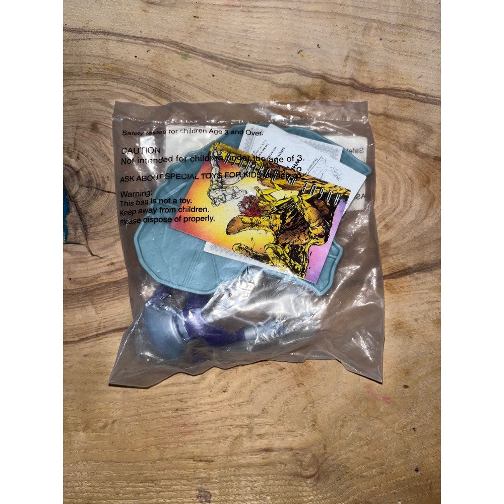 Vintage 1995 Hardees Marvel X-Men Rogue vs Avalanche Sealed Toy New - Picture 2 of 2